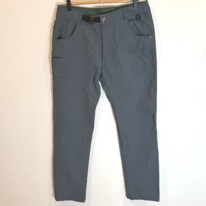 NEBU Outdoor Pants Men's 34x30 Gray Cargo Hiking Camping Versatile